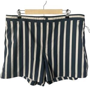 VRST Mens Striped Swim Trunks Size XL